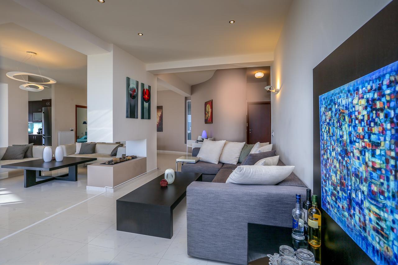 Antiopi Luxury Villa Agia Pelagia Exterior foto