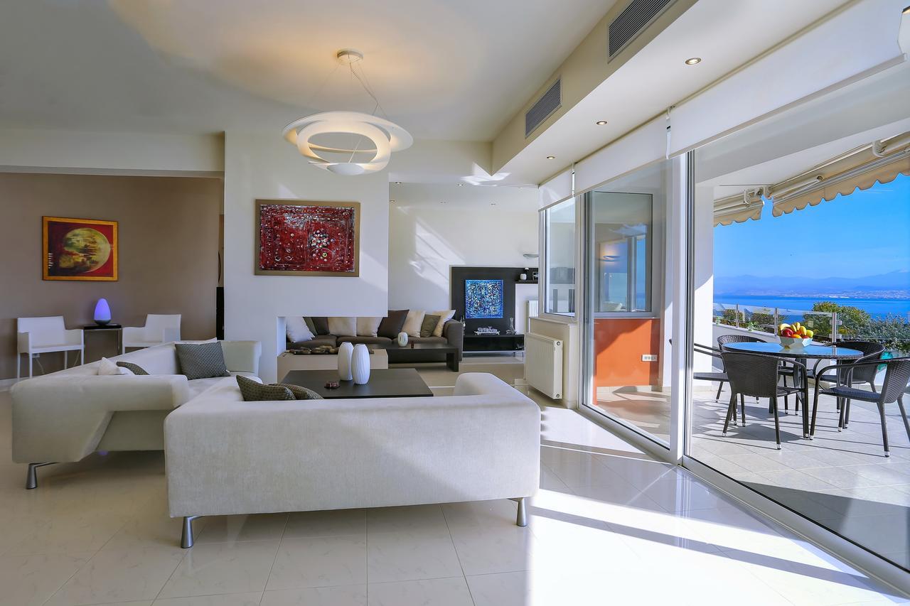 Antiopi Luxury Villa Agia Pelagia Exterior foto